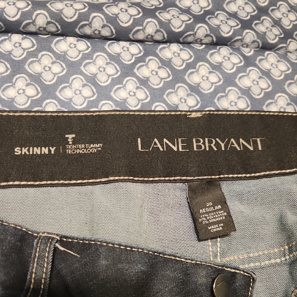 Lane Bryant Denim Jeans with Tummy Technology